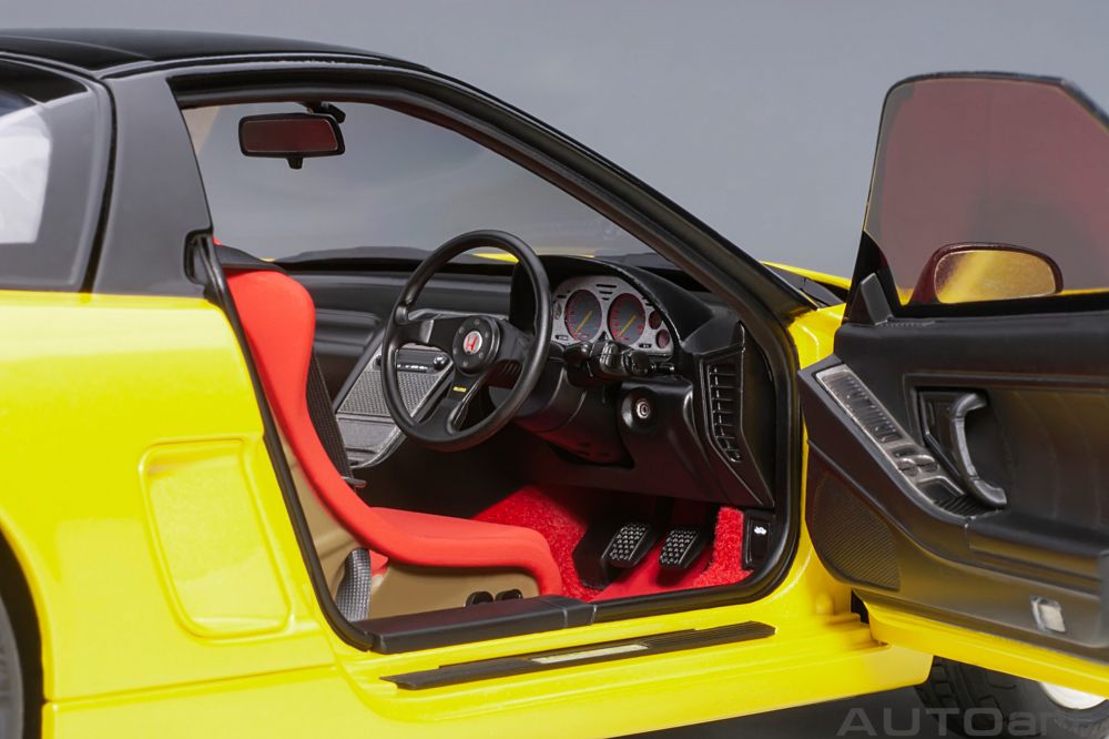 AutoArt Honda NSX-R diecast 1:18 rumena