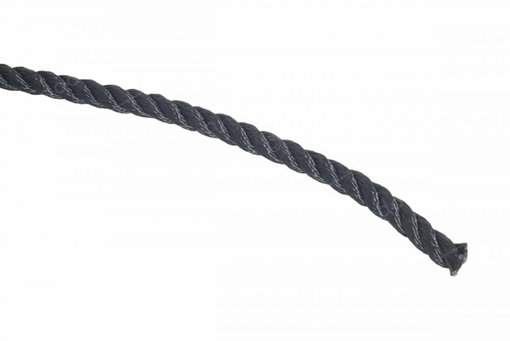 Privezna - sidrna vrv 10mm 10m črna