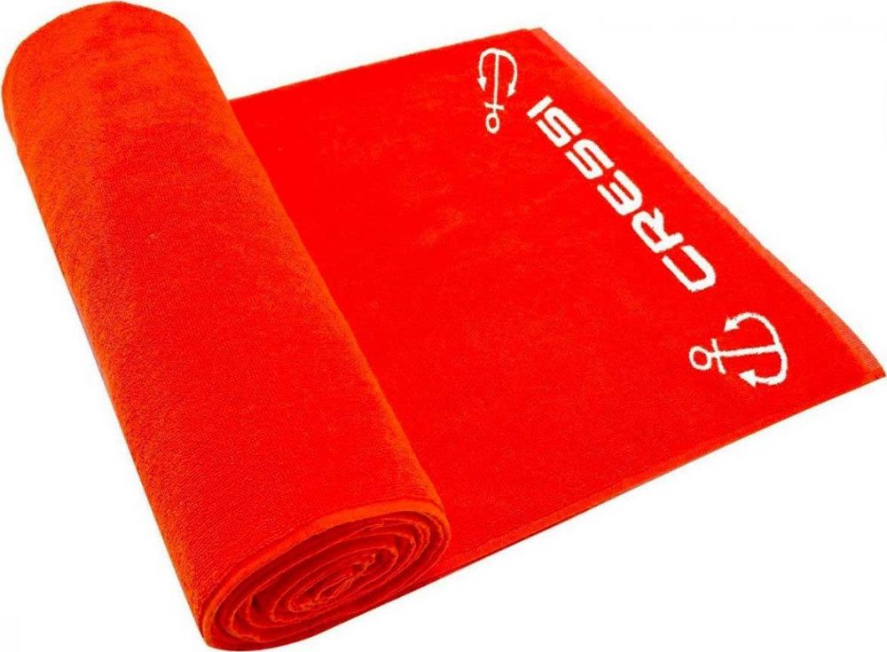 Cressi bombažna brisača za na plažo 90x180 cm tirkiz
