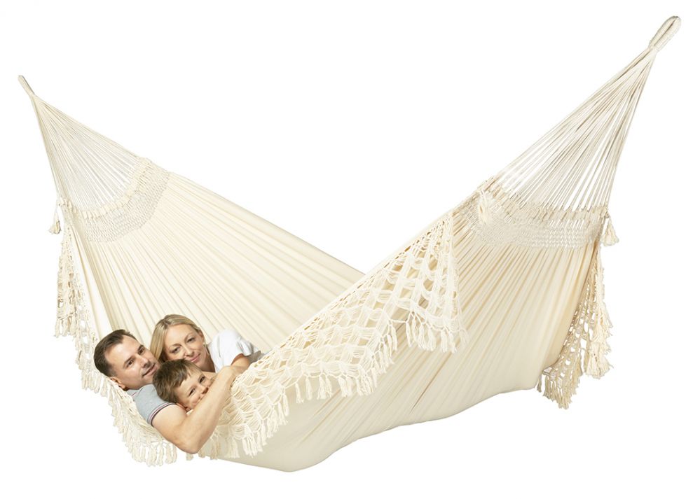 La Siesta viseča mreža Bossanova Kingsize latte