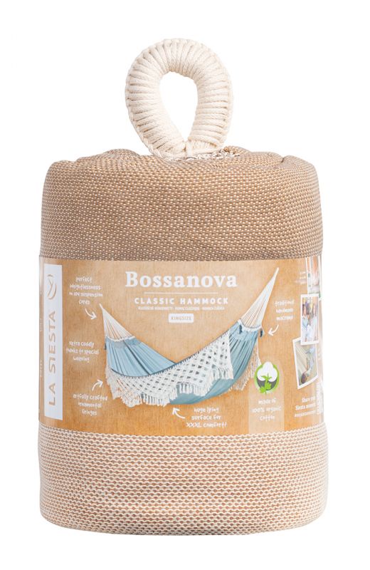 La Siesta viseča mreža Bossanova Kingsize muscade
