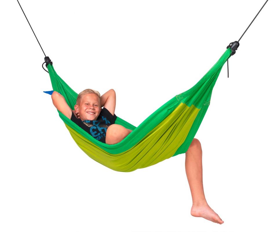 La Siesta otroška viseča mreža Moki Basic froggy