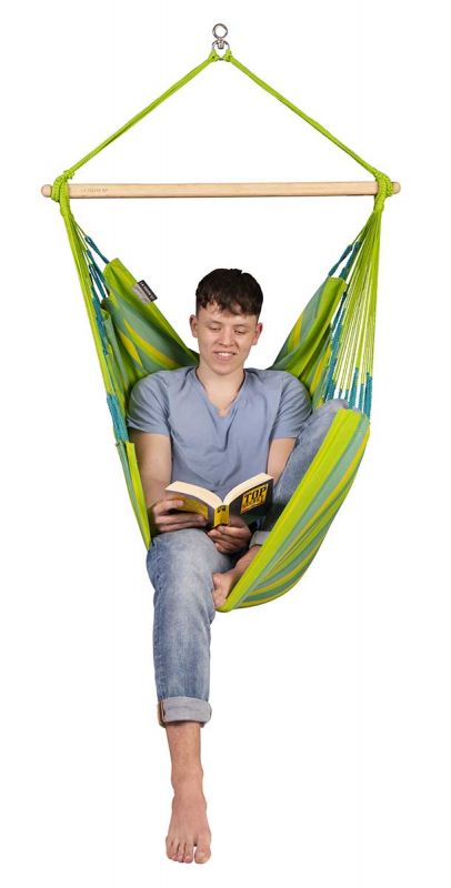 La Siesta viseči stol Domingo Basic limeta