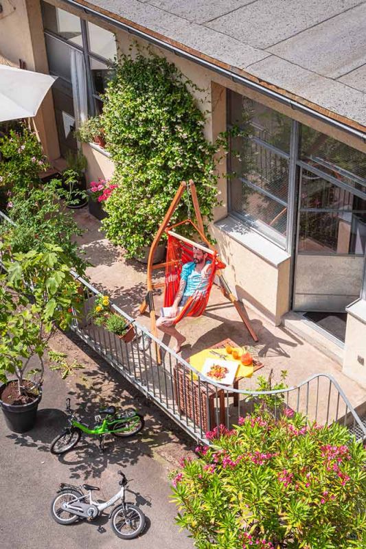 La Siesta viseči stol Domingo Basic tukan