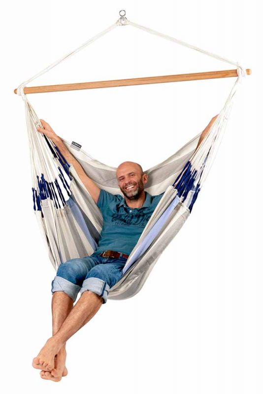 La Siesta viseči stol Domingo Comfort sea salt