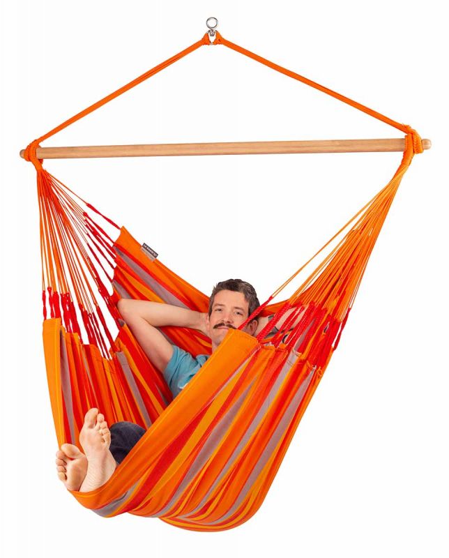 La Siesta viseči stol Domingo Comfort tukan