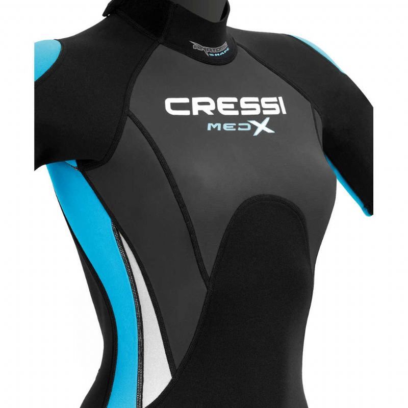 Cressi Med X Lady 2.5mm kratka neoprenska obleka L