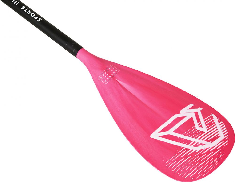 Aqua Marina SUP veslo Sports III Coral alu 3-delno 175-220cm