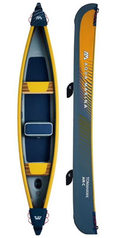 aqua marina tomahawk air c napihljiv kanu trosed