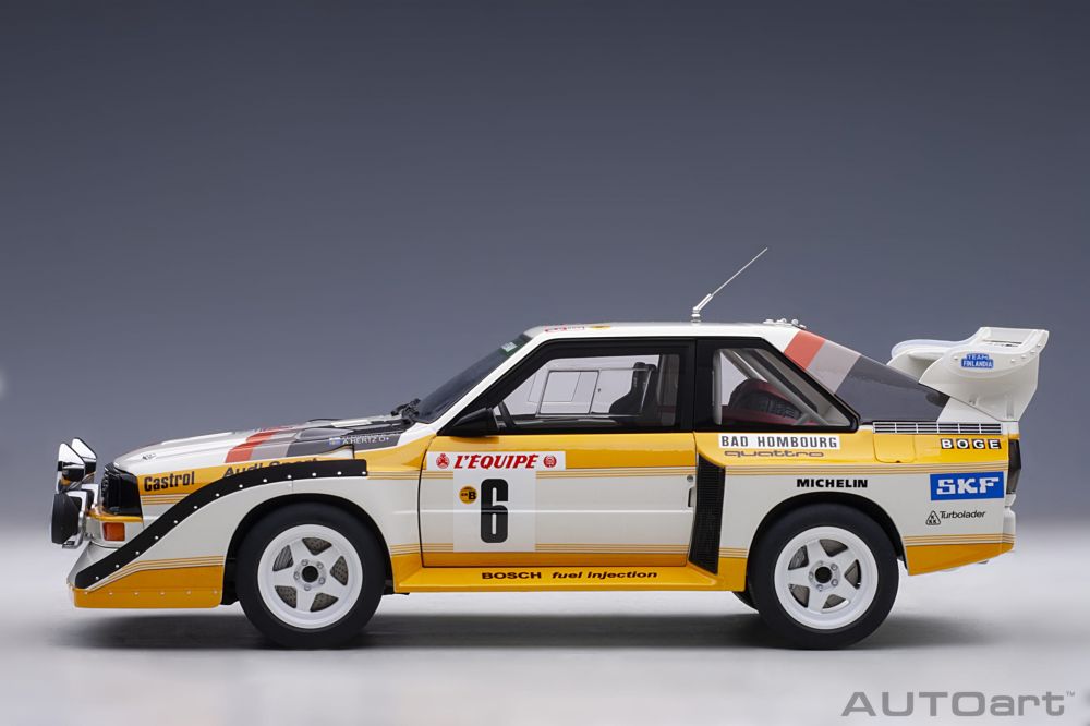 AutoArt Audi Sport Quattro S1 Rally 1:18