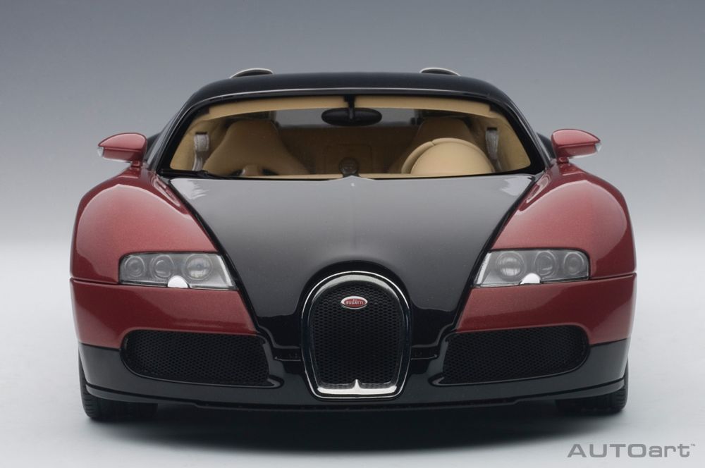 AutoArt Bugatti Veyron rdeč 1:18