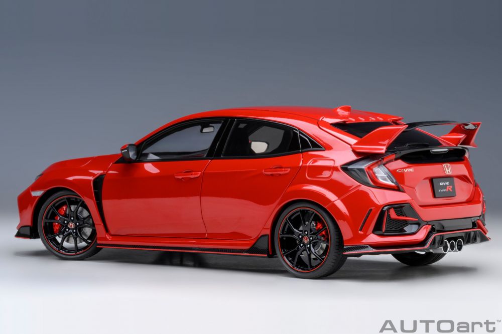 Honda Civic Type R (FK8) 2021 1:18 rdeča