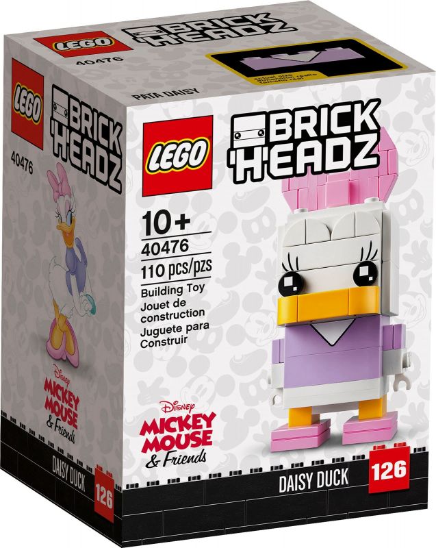 lego brick headz daisy duck 40376