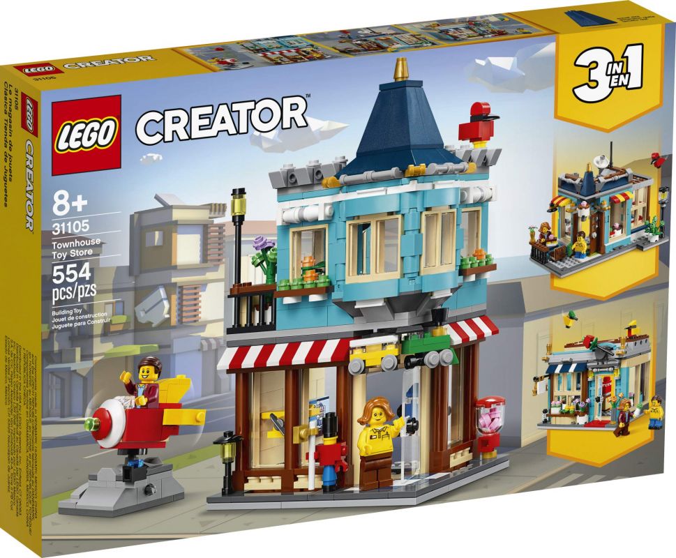 Lego Creator 3in1 Townhouse Toy Store 31105