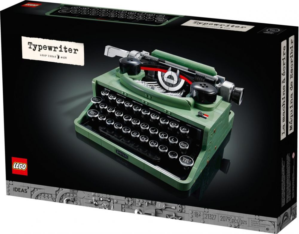 lego ideas typewriter 21327