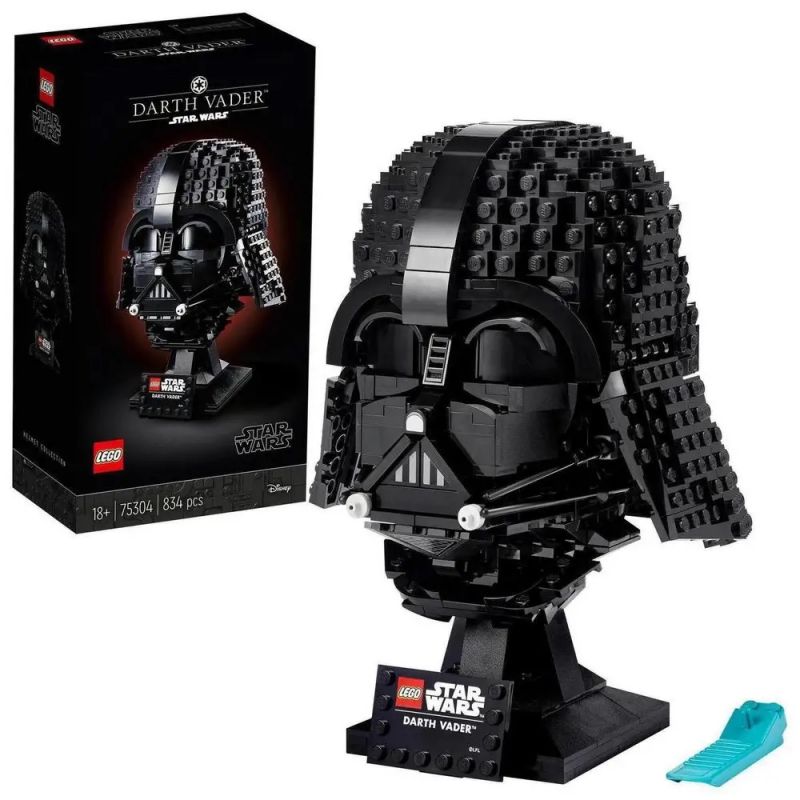 lego star wars darth vader helmet 75304