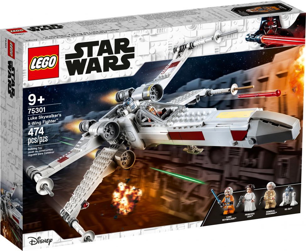 lego star wars luke skywalkers x wing fighter 75301