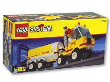 lego system 1252 shell tanker year 1999