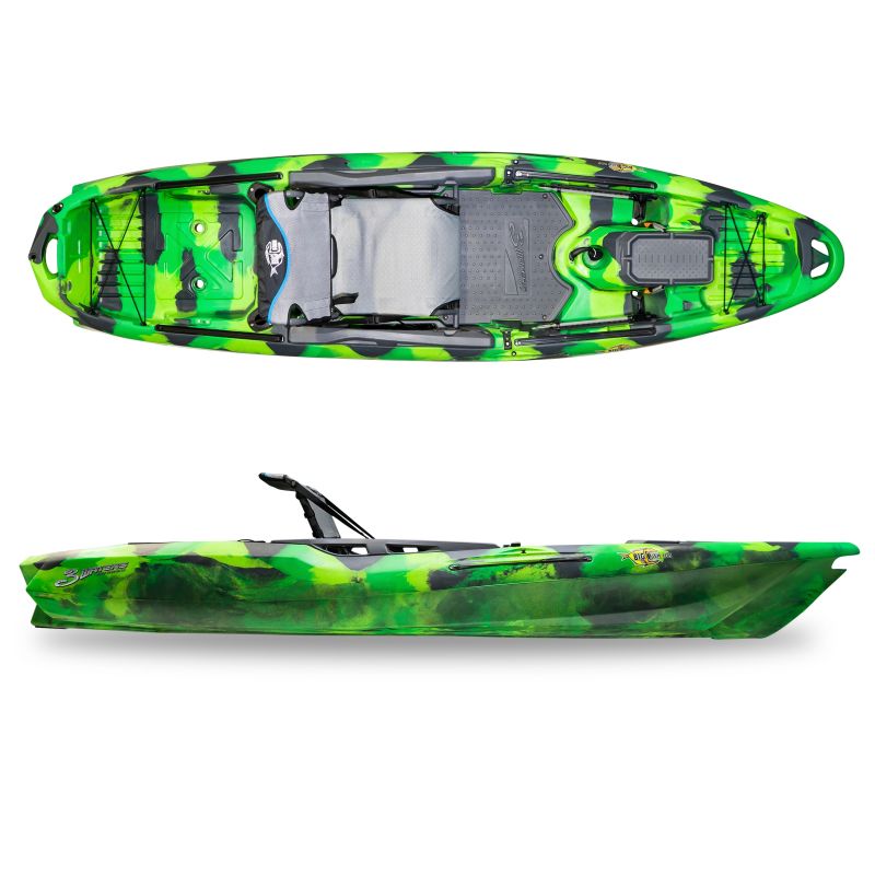 Big Fish 105 kajak za ribolov lime camouflage