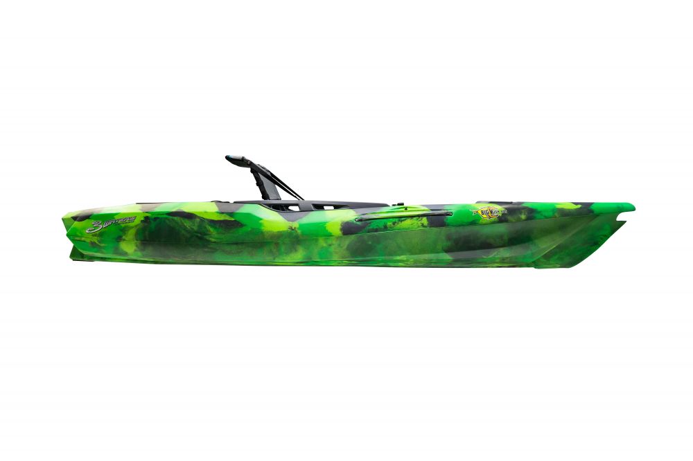 Big Fish 105 kajak za ribolov lime camouflage