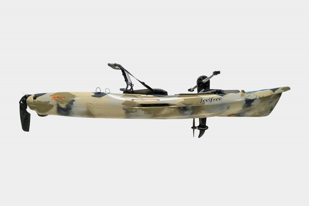 Kajak za ribolov s pedali Feelfree Flash PD desert camo