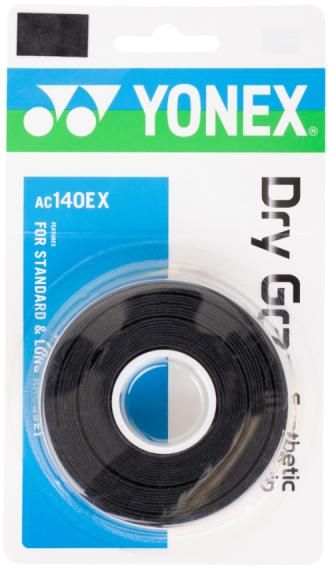 teniski grip yonex ac140 crna 3 kos