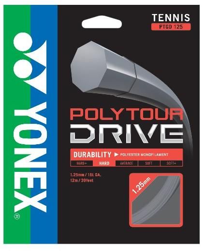 tenis struna yonex poly tour drive 125 12m