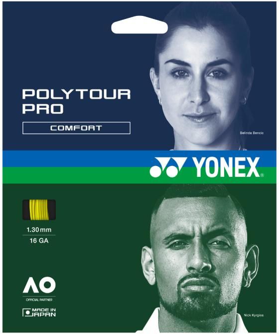 tenis struna yonex poly tour pro 130 12m
