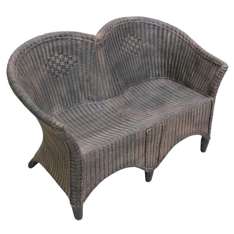 Vrtno pohištvo klop ali stol - Ratan imitacija Baker