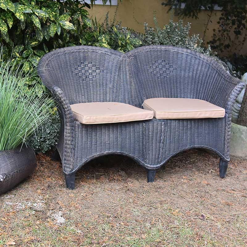 Vrtno pohištvo klop ali stol - Ratan imitacija Baker