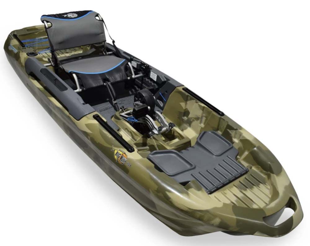 3waters kajak za ribolov Big Fish 108 PD Terra Camo