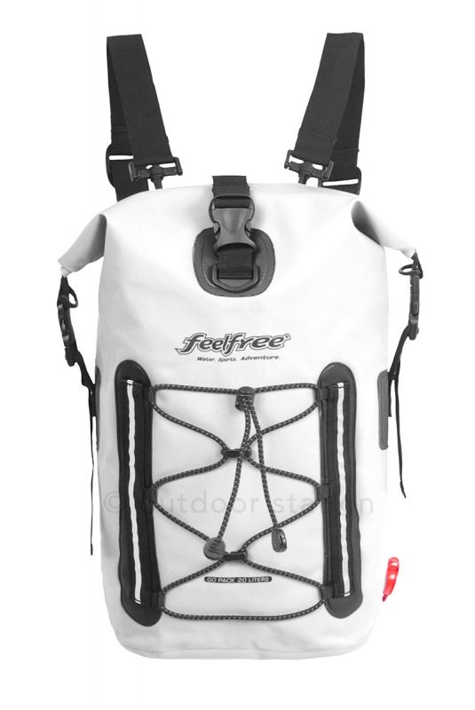 Vodoodporna torba - nahrbtnik Feelfree Go Pack 20L bela
