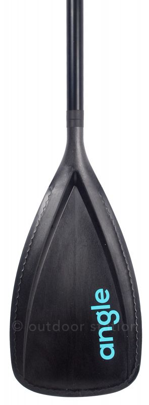 Angle SUP veslo Aluminij 2 delno 170 - 220 cm Anti Twist