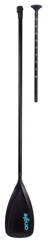Angle SUP veslo Aluminij 2 delno 170 - 220 cm Anti Twist
