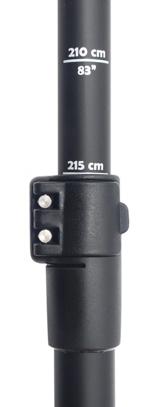 Angle veslo za sup TRAVEL fiberglass 3-delno 175-215cm