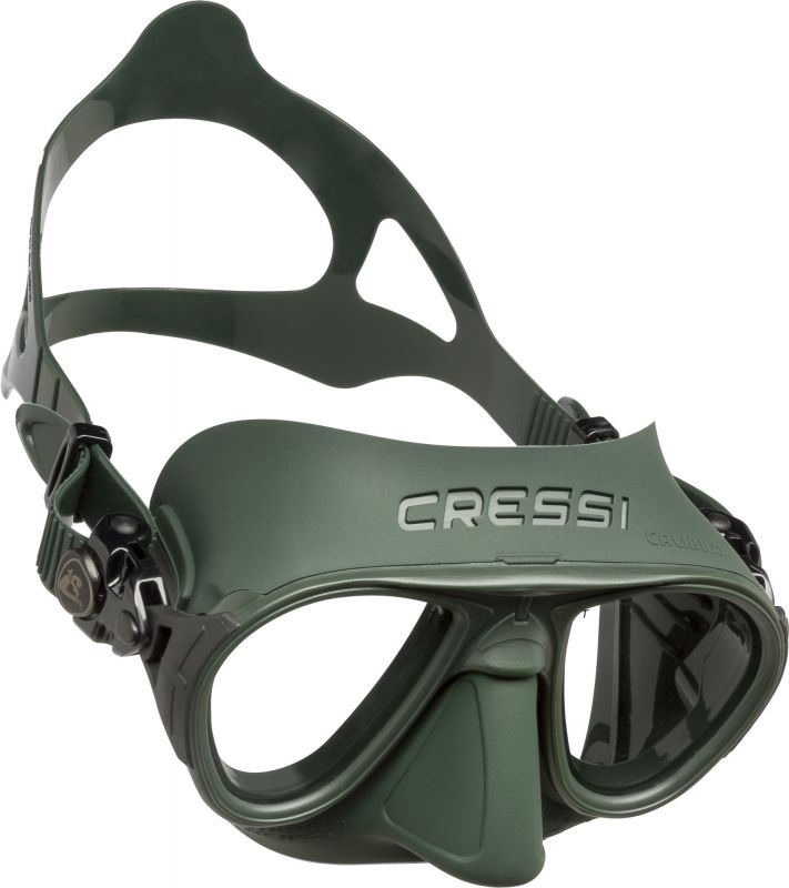 Cressi Calibro potapljaška maska zelena