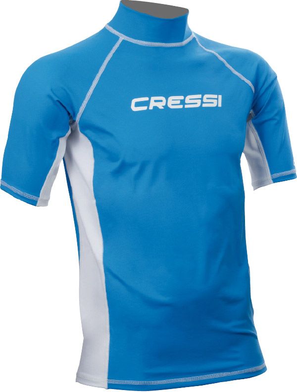 Cressi UV majica s kratkimi rokavi za moške modra M