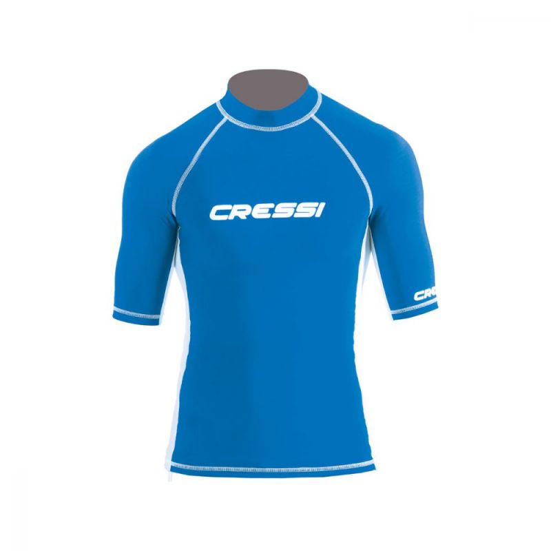 Cressi UV majica s kratkimi rokavi za moške modra XXL