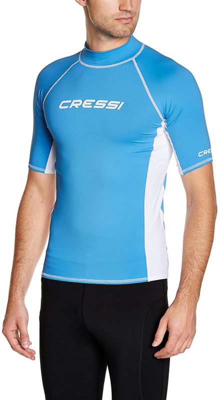 Cressi UV majica s kratkimi rokavi za moške modra XXL