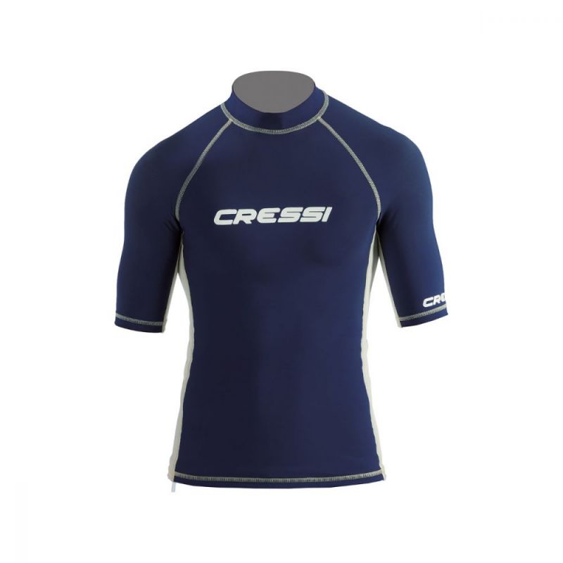 Cressi UV majica s kratkimi rokavi za moške temno modra L