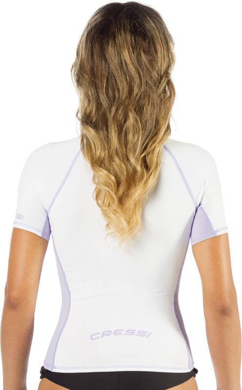 Cressi UV majica s kratkimi rokavi za ženske bela XS