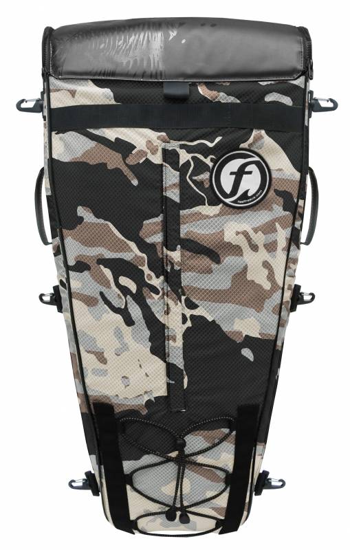 Feelfree Camo Fish Cooler Bag L desert camouflage