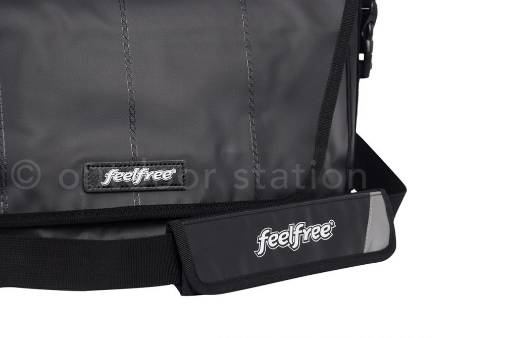 Feelfree naramna torba Runner EX messenger L Črna
