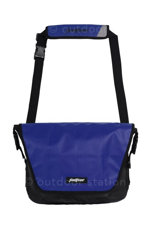Feelfree naramna torba Runner EX messenger L Modra