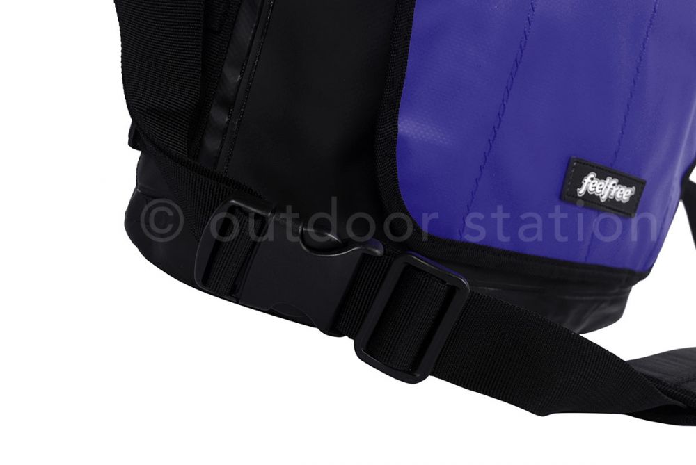 Feelfree naramna torba Runner EX messenger L Modra