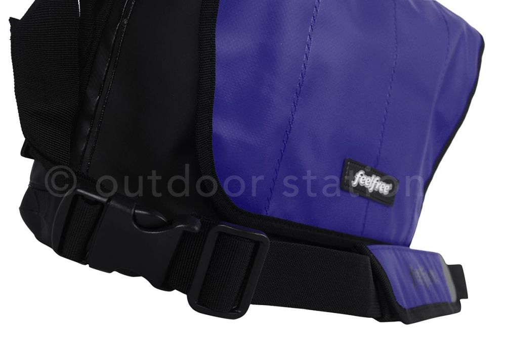 Feelfree naramna torba Runner EX messenger L Modra