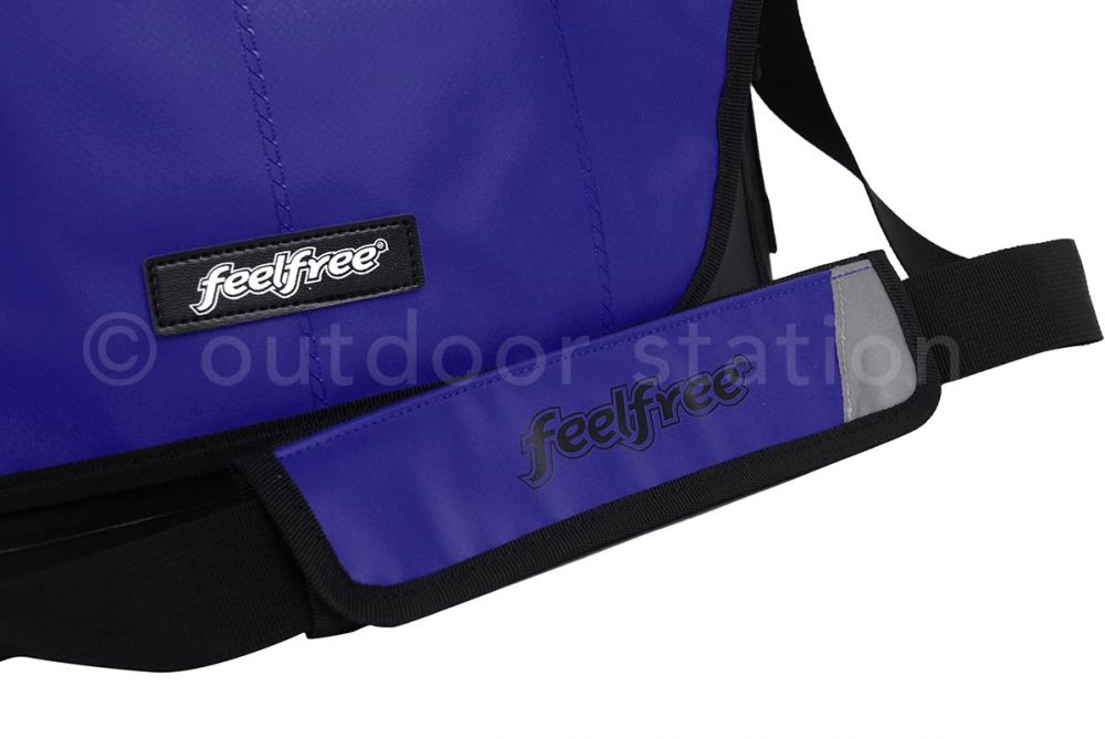 Feelfree naramna torba Runner EX messenger L Modra