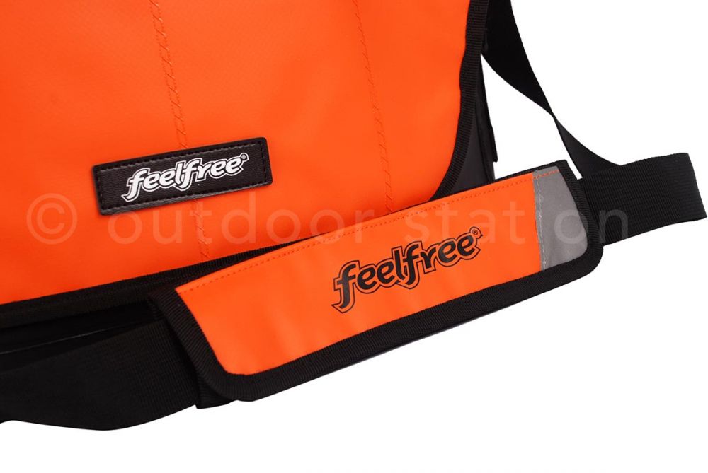 Feelfree naramna torba Runner EX messenger L Oranžna