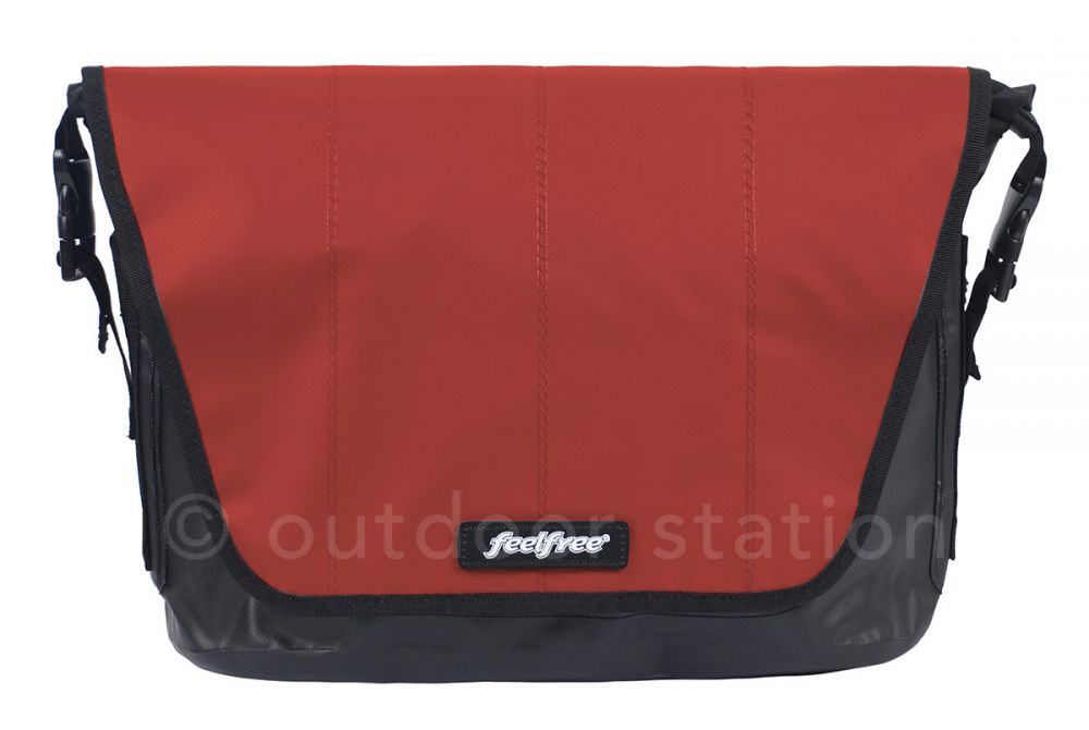 Feelfree naramna torba Runner EX messenger L Rdeča