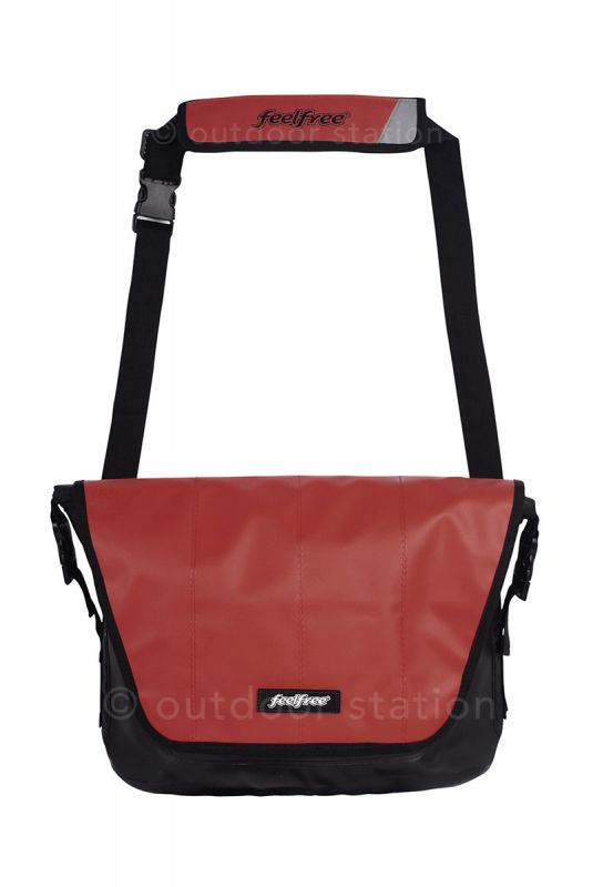 Feelfree naramna torba Runner EX messenger L Rdeča